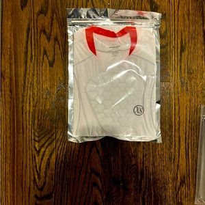 MINIMOTO Youth Chest Protector, Heart-Guard/Sternum Protection Shirt.  NWOT